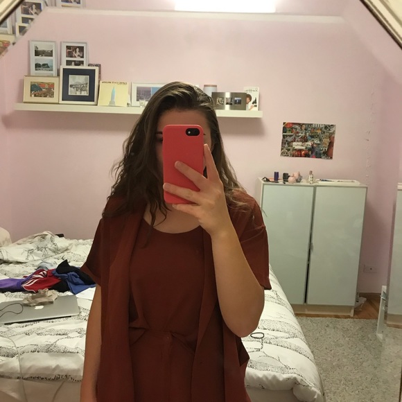 Size medium (fits small medium) vintage brown set - Picture 2 of 4